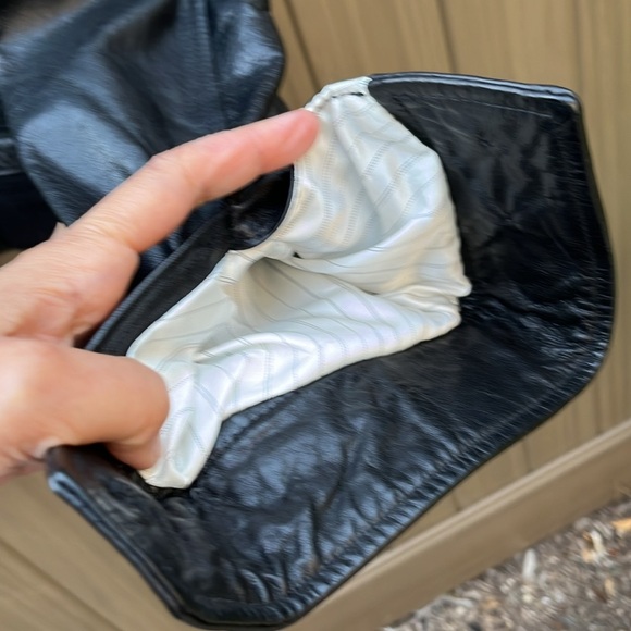 Banana Republic Leather Jacket Men's Large Bomber Style Full Zip Academia Preppy - Picture 7 of 15